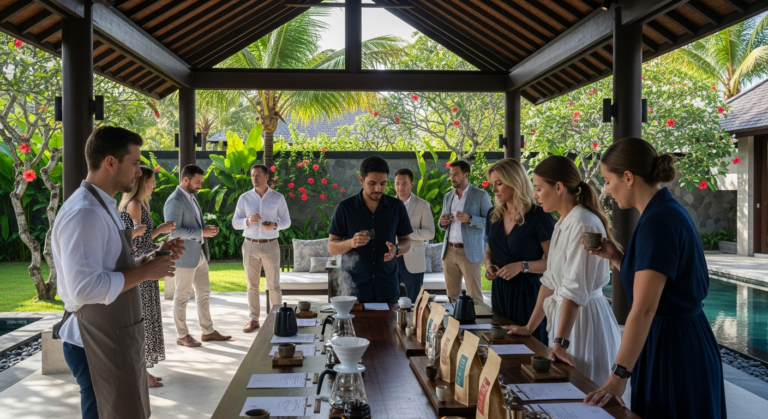 Corporate Retreat in Bali: Coffee Team Building Experience