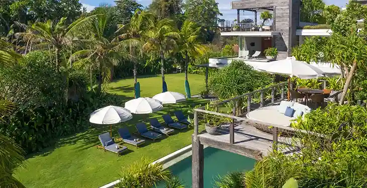 Private villa stays